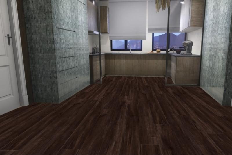 Flattop LVP in a room